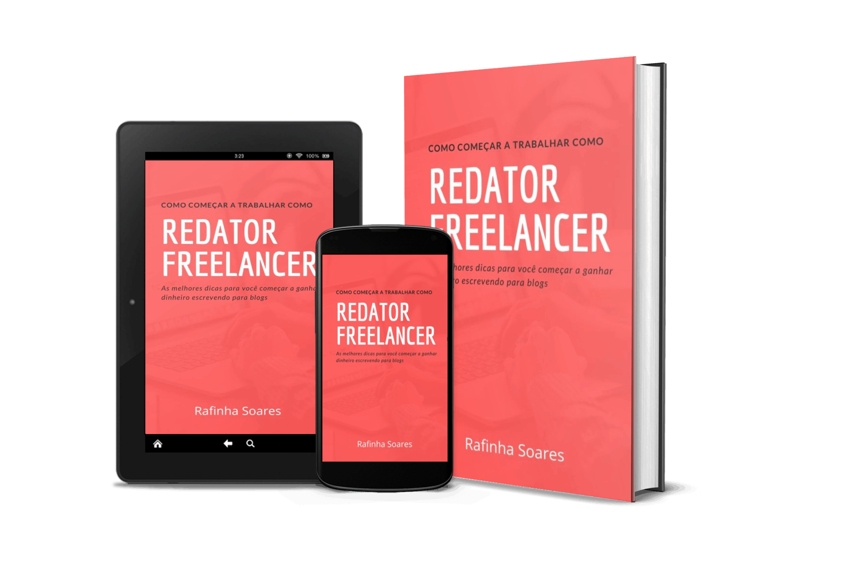 Capa do Guia Como Começar Sua Carreira de Redator Freelancer - Rafinha Soares
